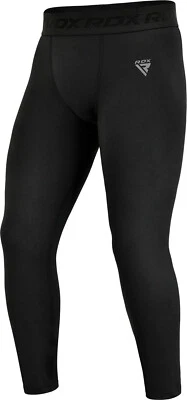 MMA Compression Trousers by RDX, Gym Equipment, Thermal Pants for Exercise - Image 1 of 4