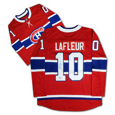 Guy Lafleur Autographed Red Montreal Canadiens Jersey