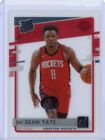 2020 21 Clearly Donruss Jaesean Tate Rated Rookie Rc Acetate Houston Rockets