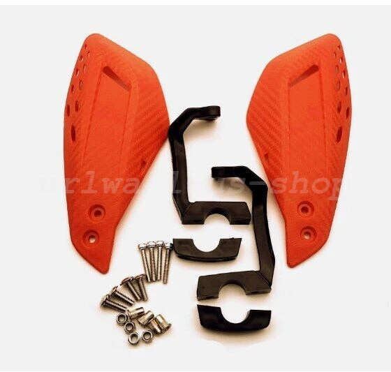 Orange Handlebar Guards Handguards Motorcycle Fits Sur-Ron Light Bee X Segway - Image 1 of 4