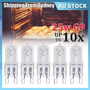 2/10pcs 25W G9 Warm White Halogen Oven Dimmable Bi-Pin Light Bulb 220-240V 2000H - Picture 1 of 16