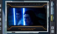 Topps Star Wars Card Trader Legendary Silver Gilded 1cc Rey/Kylo History Of
