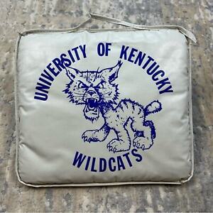 Vintage University of Kentucky Wildcats Stadium Cushion Bleacher Seat 1970’s UK