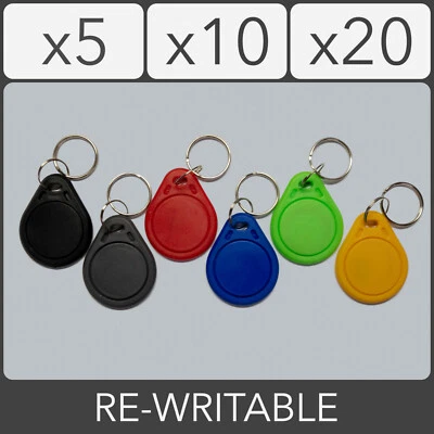 13.56MHz Re-Writable 1K RFID IC Key fob S50 Proximity ID Tag Keychain - Image 1 of 4