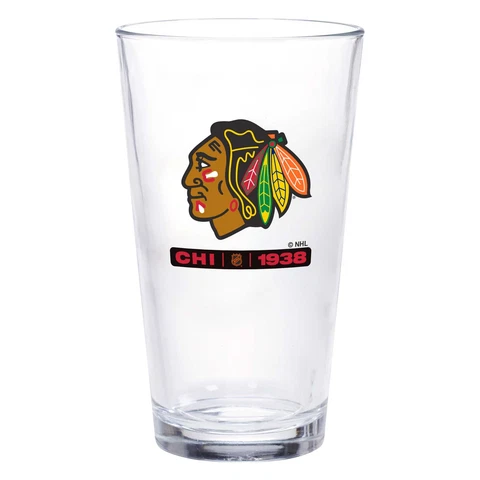 WinCraft Chicago Blackhawks Special Edition 16oz. Pint Glass Cover