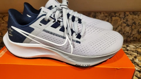 NEW Dallas Cowboys Nike NFL Air Zoom Pegasus 38 Running Shoe Sneaker Size 7 Cover