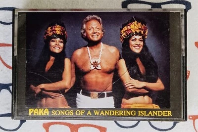Bob Paka Bravin Songs of A Wandering Islander Private Hawaiian Cassette Album - Image 1 of 4