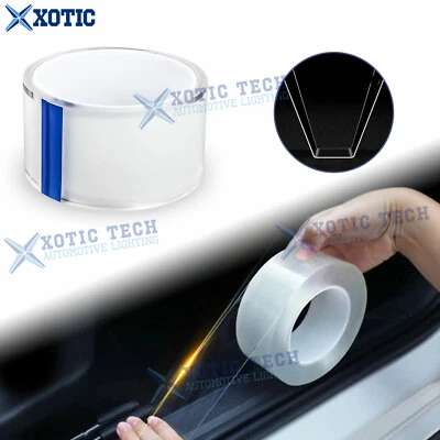 3m Side Door Sill Bumper Tailgate Trunk Anti Scratch Clear Paint Film Universal - Image 1 of 4