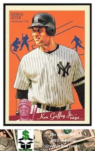 2008 Upper Deck Goudey #129 Derek Jeter - New York Yankees - Foto 1 di 2