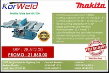 Makita Table Saw MLT100