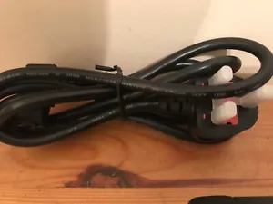LIFE FITNESS F1 LAUFBAND STROMKABEL / KABEL - CA. 6 FUSS LANG - NEU - Bild 1 von 5