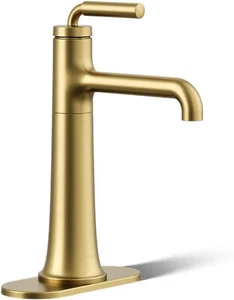 Kohler 26437-4K-2MB Tone Tall 1-handle bathroom sink faucet Brushed Moderne Bras - Picture 1 of 6