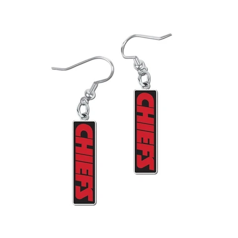 NFL Kansas City Chiefs Dangle Earrings Cover