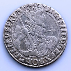 SC. Pologne. Segismundo III, 18 Groschen 1623, Bromberg. MBC+/VF+ Argent 6,6 G. - Picture 1 of 2