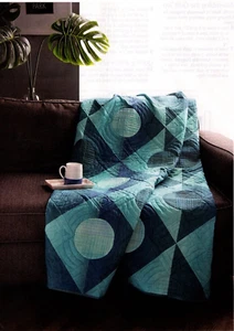 Covered Buttons Quilt Pattern Pieced/Applique PC - Picture 1 of 2