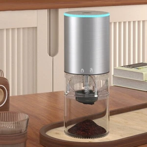 Sleek Design Electric Coffee Grinder with Ceramic Core and Type C Charging - Picture 1 of 6