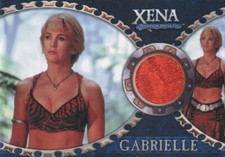 Xena Dangerous Liaisons Renee O'Connor as Gabrielle Costume Card C10