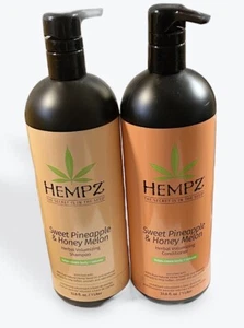 Hempz Sweet Pineapple & Honey Melon Herbal Volumizing Shampoo & Conditioner - Picture 1 of 1