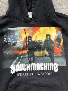 2017 Youth Machine Skrillex We Are The Weapon Hoodie Sweatshirt Größe Medium - Bild 1 von 16