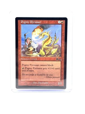 Magic The Gathering, Pygmy Pyrosaur, Urza's Legacy, Regular MT/NM - Image 1 of 2