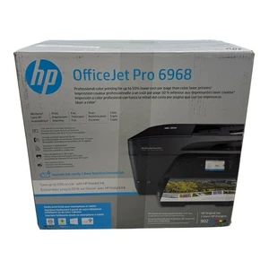 BRAND NEW HP OfficeJet Pro 6968 All-in-One wireless Printer - Picture 1 of 5