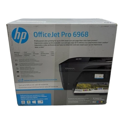 BRAND NEW HP OfficeJet Pro 6968 All-in-One wireless Printer - Image 1 of 4