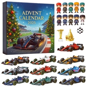 2025 Christmas 24 Day Countdown Sets 2D Ornament Holiday For Boys And Girls - Picture 1 of 9