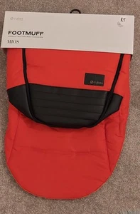 CYBEX MIOS FOOTMUFF ARANCIONE NUOVO PREZZO DI LISTINO £99 - Foto 1 di 4
