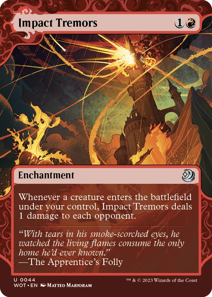 MTG Impact Tremors English WOT - Image 1 of 1