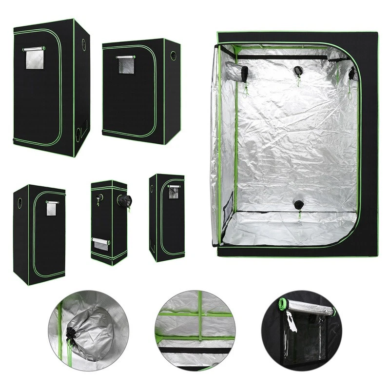 MARKENLOS Growbox Gewächshaus Pflanzenzelt Zuchtzelt Growtent Growschrank Darkroom
