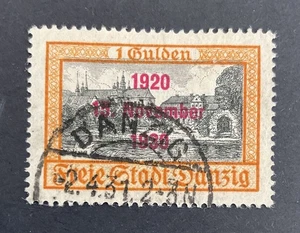 DANZIG 1920-1939 gestempelte oft KOMPLETTE SAMMLUNG GULDENZEIT(Y5000d - Picture 1 of 2