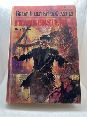 Frankenstein by Mary Shelley Hardcover. Great Illustrated Classics: Baronet Book - Image 1 of 4
