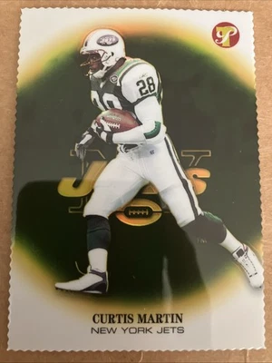 2002 Topps Pristine Gold Refractor Curtis Martin #28 (14/79) Jets HOF - Image 1 of 2