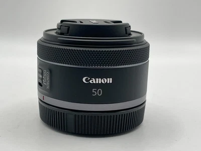 CANON RF 50mm f/1.8 STM LENS - EXCELLENT - CANON R F 50 mm 1:1.8 - Image 1 of 4