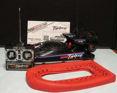 Vintage Tyco R/C 9.6V Turbo Mini Typhoon Hovercraft Used No Battery Tested* - Image 1 of 4