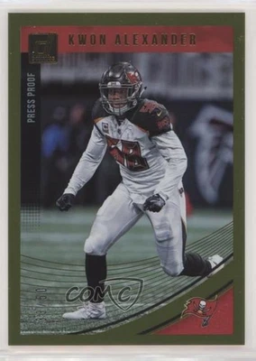 2018 Panini Donruss Press Proof Gold 33/50 Kwon Alexander #271 - Image 1 of 3