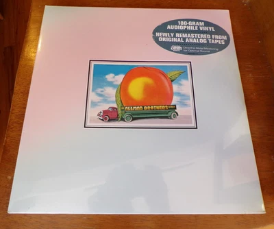 The Allman Brothers Band Eat A Peach Remastered 180G Vinyl 2016 Sealed 2LP - Image 1 of 2