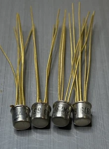QTY 4 - 2N2979 Fairchild, 2 CHANNEL, Si, SMALL SIGNAL TRANSISTOR NOS - Picture 1 of 1