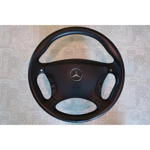 Mercedes-Benz Genuine W220 S55 AMG Steering Wheel Left Hand Drive JDM Used - Bild 1 von 10