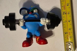 Olympia Maskottchen Izzy Gewichtheber Figur Spielzeug Atlanta 1995 Vintage - Bild 1 von 7