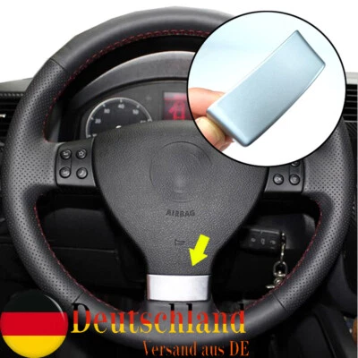 Lenkrad Abdeckung Blenden Clip Chrom für VW Golf 5 Passat B6 Eos Jetta Touran😀 - Bild 1 von 4
