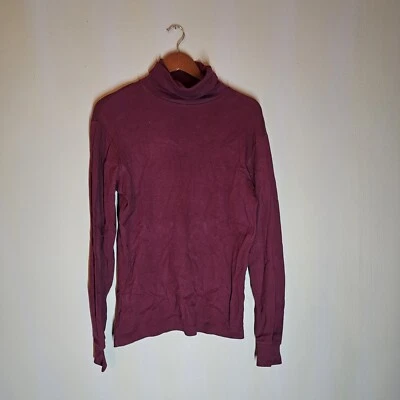 Camisa deportiva vintage Nordstrom Active 100 % algodón para hombre L granate sin defectos  Foto 1 de 4