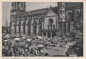 AK GF Freiburg i. B. - Markt-Betrieb unschließt das Münster - Bild 1 von 2