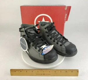 Converse Work Shoes Grey Composite Toe Unisex Women 7 M Men 5 M High Top - Picture 1 of 9