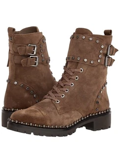 San Edelman Jennifer Combat Boots Sz8 NWOB - Picture 1 of 8