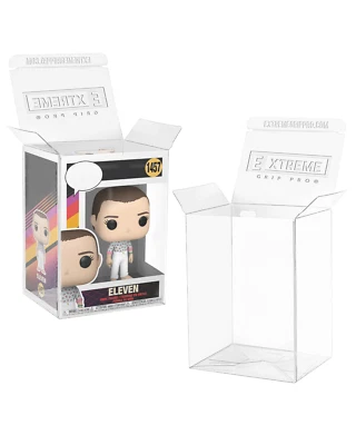 EXTREMEGRIPPRO Protectors / Cases / for 4" Funko Pop Vinyl 0.4mm Strong Thickness (1-100 pack)