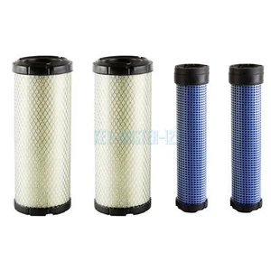 2x Air Filters Set P821575 P822858 For Donaldson FPG05 Air Cleaners - Foto 1 di 10