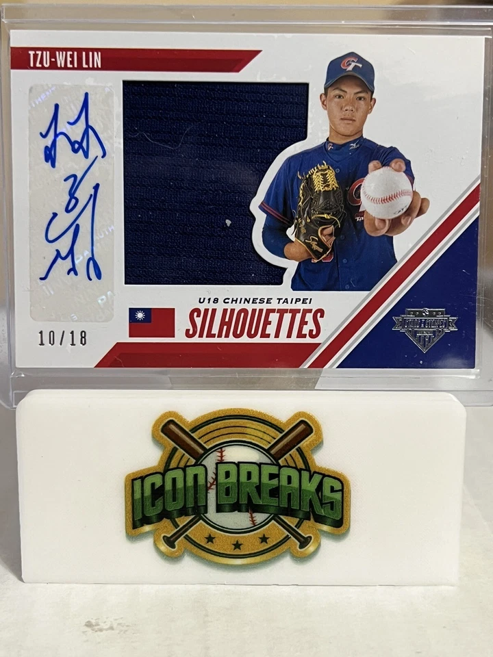 2020 USA Stars & Stripes Chinese TaiPei Auto/Jersey Tzu-Wei Lin /18 Loc A - Image 1 of 1