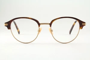 Autentici Occhiali See 1357 C2 47mm Tartaruga Montature Oro Antiche Giappone - Foto 1 di 7