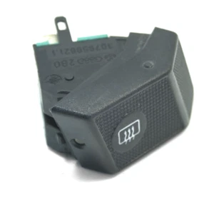 Botón interruptor tablero calentador ventana descongelación trasera 87-93 VW Fox - Original 307959621.1 - Imagen 1 de 1
